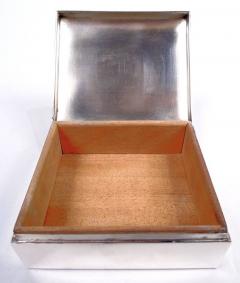 Small American Midcentury Modern Sterling Silver Box - 4337387