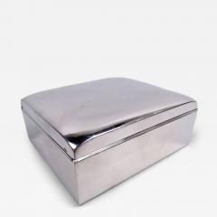 Small American Midcentury Modern Sterling Silver Box - 4337841