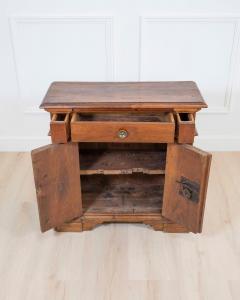 Small Antique Solid Wood Sideboard From The 18th Century Tuscany - 4593570