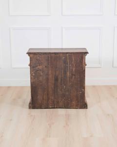 Small Antique Solid Wood Sideboard From The 18th Century Tuscany - 4593571