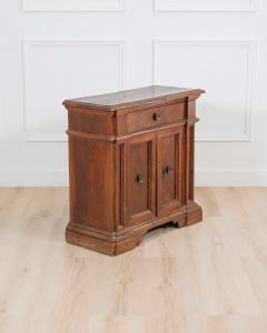 Small Antique Solid Wood Sideboard From The 18th Century Tuscany - 4593576