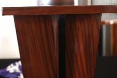 Small Art Deco Side Table Walnut Veneer France circa 1930 - 1021341