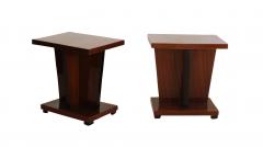 Small Art Deco Side Table Walnut Veneer France circa 1930 - 1021413