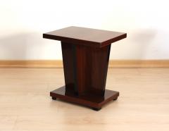 Small Art Deco Side Table Walnut Veneer France circa 1930 - 1021416