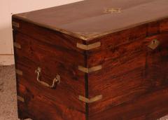 Small Campaign Chest In Camphor 19 Century - 3254718