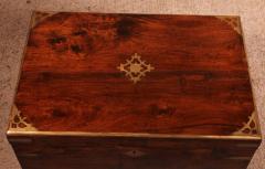 Small Campaign Chest In Camphor 19 Century - 3254719