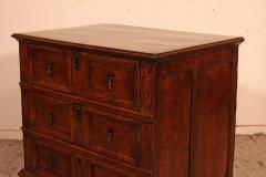 Small Chest Of Drawers In Oak From The 17th Century - 2906294