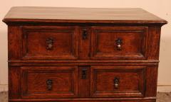 Small Chest Of Drawers In Oak From The 17th Century - 2906298