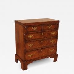 Small Chest Of Drawers In Walnut Called Bachelor Chest From The 19th Century - 2988315
