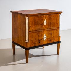 Small Chest of Drawers with Marble Columns Southern Germany circa 1810 1820 - 4704807
