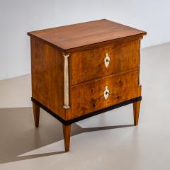 Small Chest of Drawers with Marble Columns Southern Germany circa 1810 1820 - 4704809