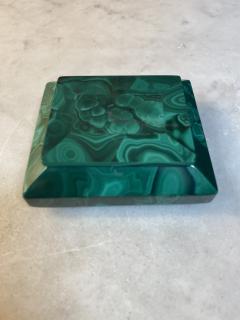Small Decorative Italian Malachite box 1970 - 2349446