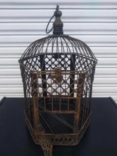 Small Decorative Metal Bird Cage - 3747582