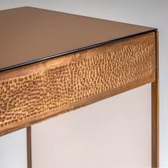 Small Desk with Glass Sides Italy Mid 20th Century - 4542291