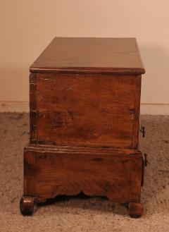 Small English Chest In Oak From The 18th Century - 2190791