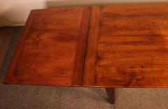 Small Extendable Table In Cherry Wood From The 19 Century - 3043927