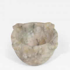 Small French 18th 19th Century Alabaster Mortar - 4457241