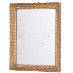 Small French Giltwood Mirror Late 19th C - 4651638