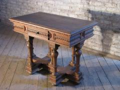 Small French Renaissance style Cross Lorraine Center Table - 627049