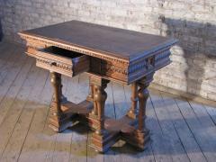 Small French Renaissance style Cross Lorraine Center Table - 627051