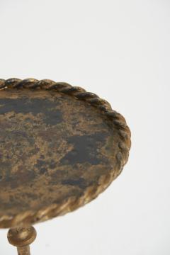 Small Gilt Martini Table - 3483564