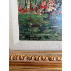 Small Impressionist European Seascape Oil Painting - 4815645