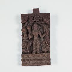 Small Indian 19th Century Sandalwood Carving of Goddess - 3409910