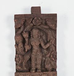 Small Indian 19th Century Sandalwood Carving of Goddess - 3409911