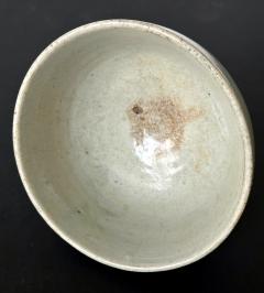 Small Korean White Ceramic Stem Bowl Joseon Dynasty - 3728931