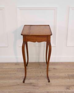 Small Louis XV Style Fruitwood Side Table Early 20th Century - 4507186