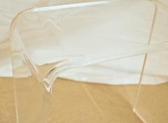 Small Lucite Waterfall Table - 1826588