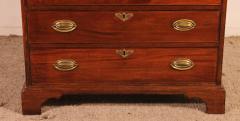 Small Mahogany Chest Of Drawers 18th Century - 3792587