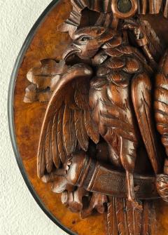 Small Napoleon III Walnut Hunting Trophy France or Italy circa 1870  - 4194558