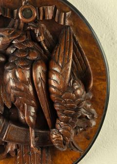 Small Napoleon III Walnut Hunting Trophy France or Italy circa 1870  - 4194559
