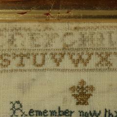 Small Regency Sampler 1818 by Sarah Wakley - 2845740