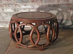 Small Round Chinese Low Table - 618626