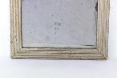 Small Scale Fluted Silver Gilt Mirror Frame With Mercury Plate - 1363556