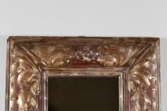 Small Scale Spanish Carved Giltwood Mirror Frame Circa 1750 - 3459469