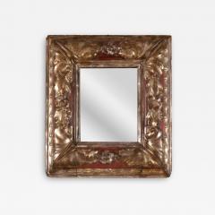 Small Scale Spanish Carved Giltwood Mirror Frame Circa 1750 - 3459862
