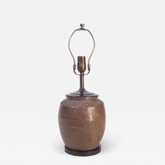 Small Stoneware Lamp - 1650094