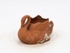 Small Swan Terracotta Vase or Planter English Late 20th C - 3650005