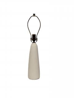 Small White Ceramic Lamp - 2996811