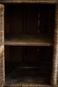 Small Woven Bamboo Sideboard - 4572245