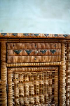 Small Woven Bamboo Sideboard - 4572251