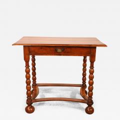 Small Writing Table side Table In Walnut 17th Century - 3373712