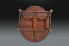 Small and Interesting 18th Century Oak Drop Leaf Table - 3003214