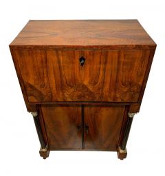 Small early Biedermeier Secretaire Walnut and Ash Austria Vienna circa 1820 - 1539205