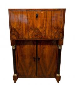 Small early Biedermeier Secretaire Walnut and Ash Austria Vienna circa 1820 - 1539206