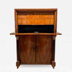 Small early Biedermeier Secretaire Walnut and Ash Austria Vienna circa 1820 - 1565944