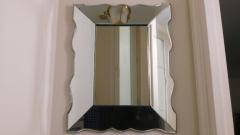 Small french art deco mirror 1940s - 986747